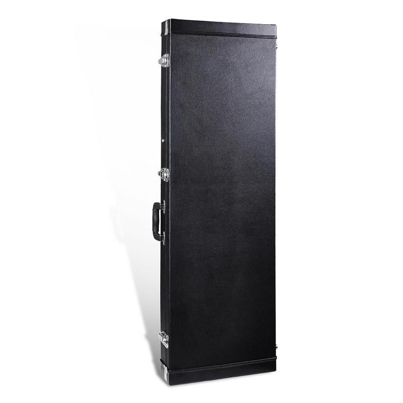 Yescom Lockable Universal Electric Bass Guitar Hard-Shell Case 48x15 in