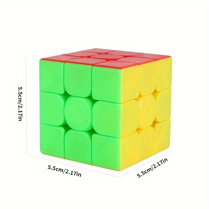 MOYU Magic Cube 3x3 Speed Cube - 3D Puzzle, Children's Brain Teaser Toy - ABS Resin - Primary Skill Level - White, Red, Yellow, Blue, Green, Orange Cubes - Perfect Gift for Christmas, Halloween, Birthday