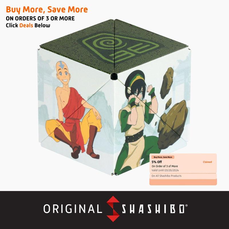 Avatar Series - Shashibo Magnetic Puzzle Cubes