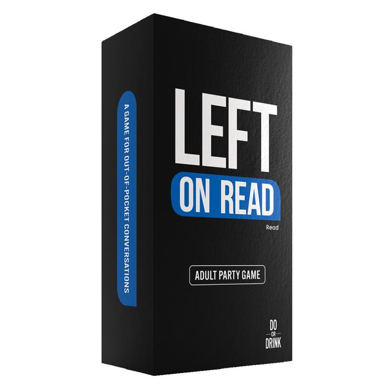 Do or Drink Left On Read Party Card Game For Adults - 500 Cards