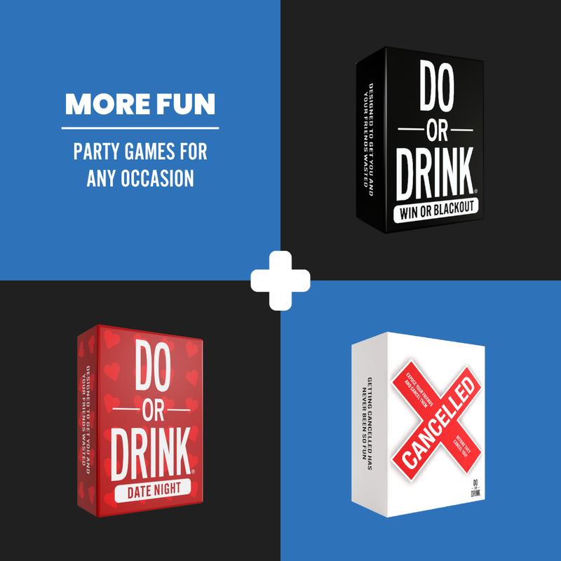 Do or Drink Left On Read Party Card Game For Adults - 500 Cards