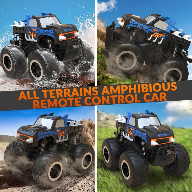 Remote Control Off-road Car, 1 Box 1:16 RC Car Truck Toy, Waterproof All Terrain 4WD Off-road Car, Gifts for Boys & Girls Ages 6+