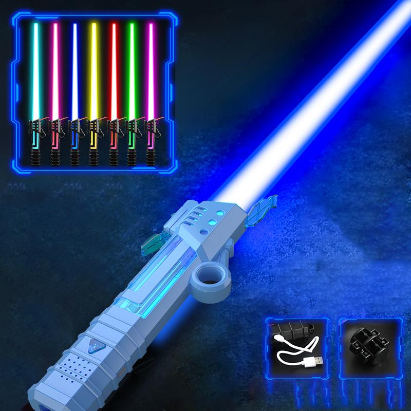 Children's toy,Dark Light Up Saber for Adult Sword Kid,stretchable,Cool,Pink,Black,Blue,Silver