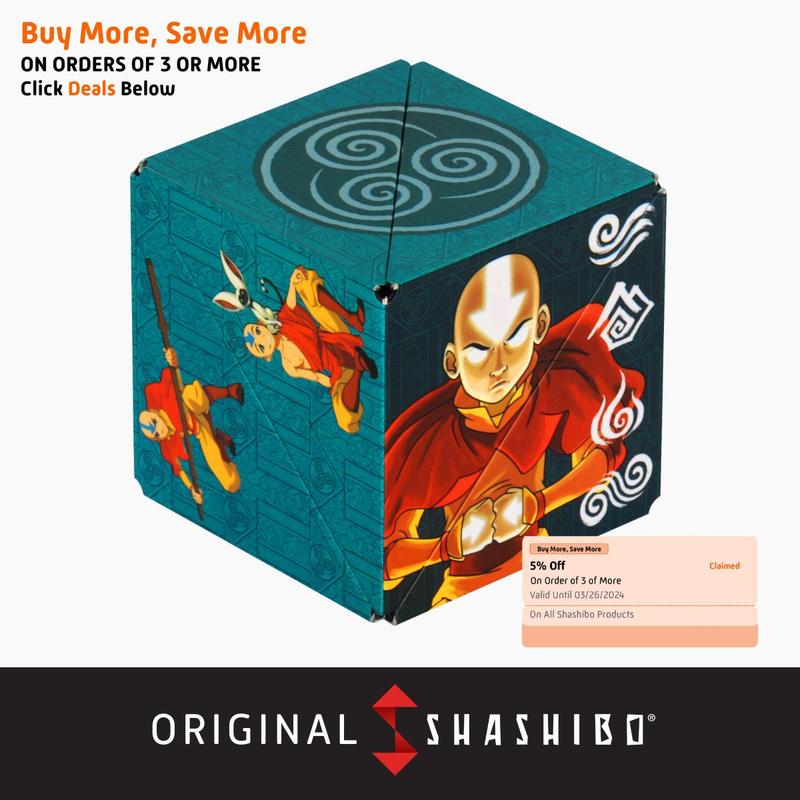 Avatar Series - Shashibo Magnetic Puzzle Cubes