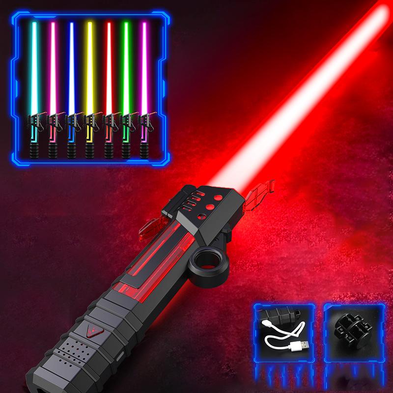 Children's toy,Dark Light Up Saber for Adult Sword Kid,stretchable,Cool,Pink,Black,Blue,Silver