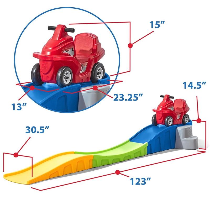 Step2 Anniversary Edition Up & Down Roller Coaster with over 10 feet of track hot trend