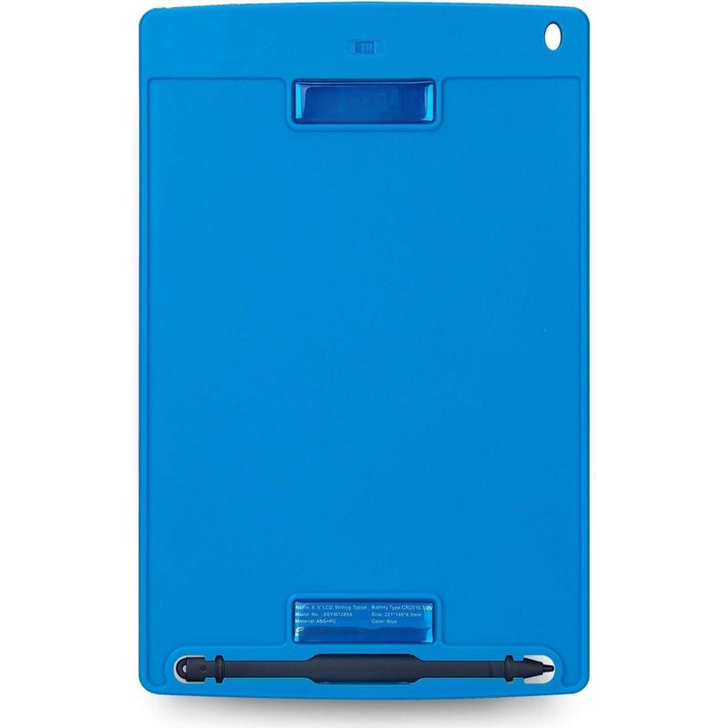 LCD Writing Tablet 8.5 Inch  Writing Drawing Pads Portable Doodle Board Gifts for  Office Memo Home Whiteboard Blue