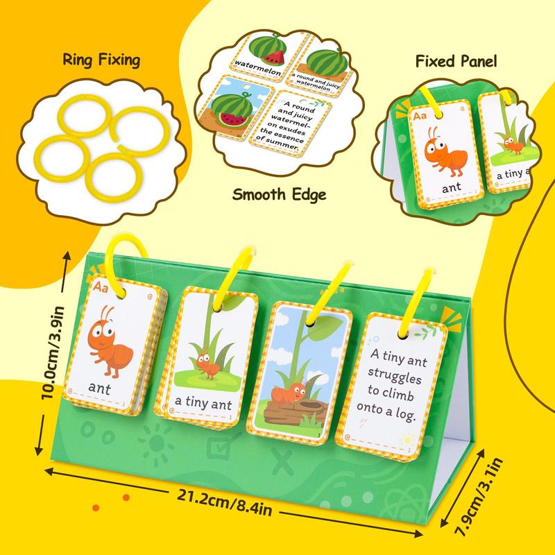 Colorful Number & Sentence Learning Card (1 Set), Special Education Learning Activity Flash Card Word Games, Educational Card for Toddlers