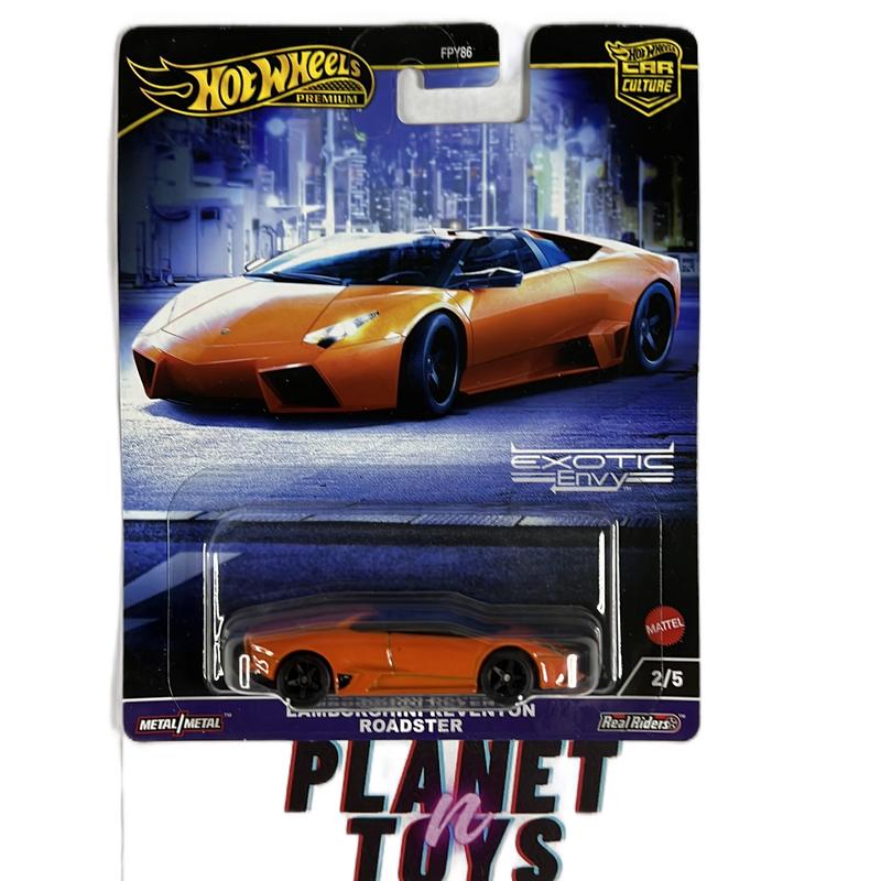 Hot Wheels Premium Car Culture 2024 Exotic Envy Set of 5 - Real Riders - 1:64 Cars