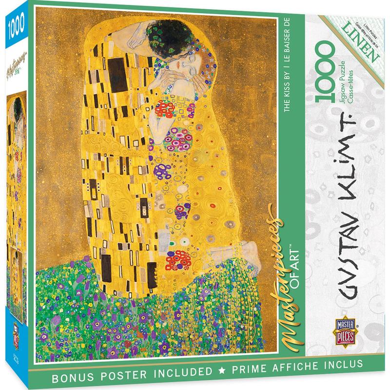 MasterPieces - MasterPieces of Art - The Kiss 1000 Piece Jigsaw Puzzle