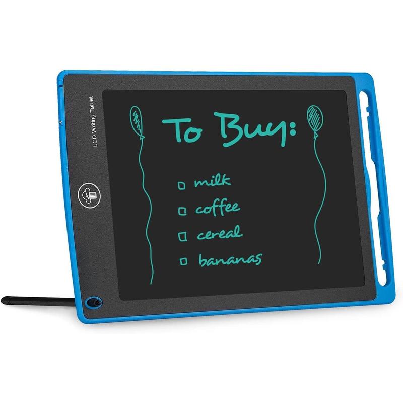 LCD Writing Tablet 8.5 Inch  Writing Drawing Pads Portable Doodle Board Gifts for  Office Memo Home Whiteboard Blue