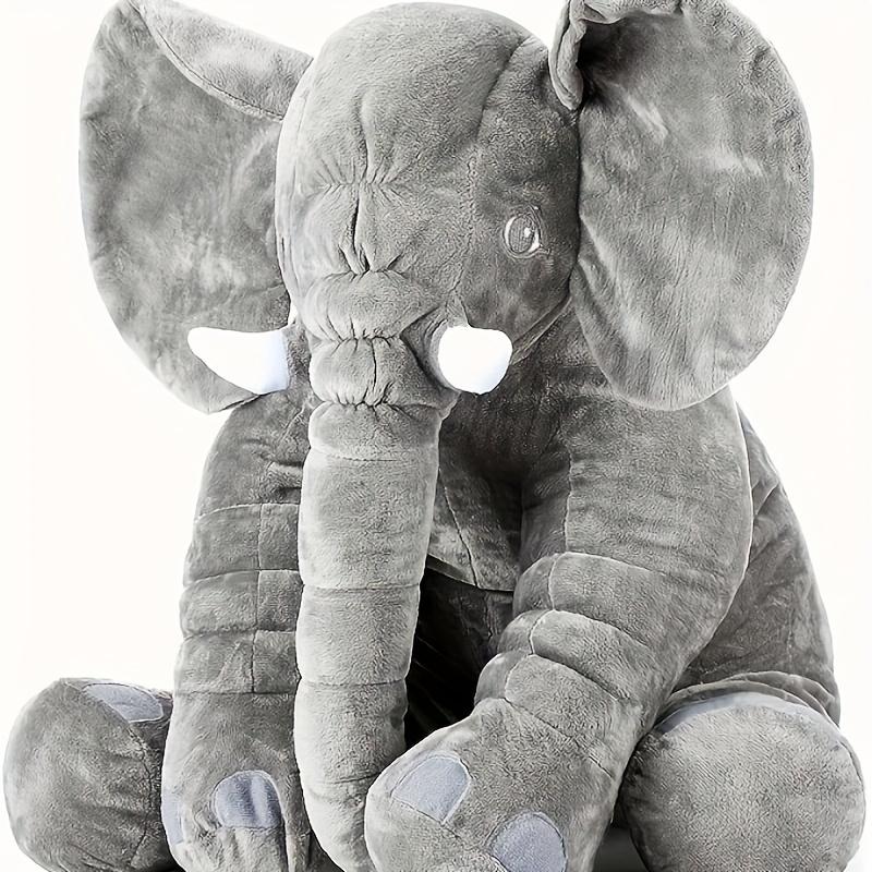 Cute Large Grey Big Elephant Stuffed Animal Plush Toy, Perfect Gift for Birthday, Christmas Day, Valentine's Day Celebrations