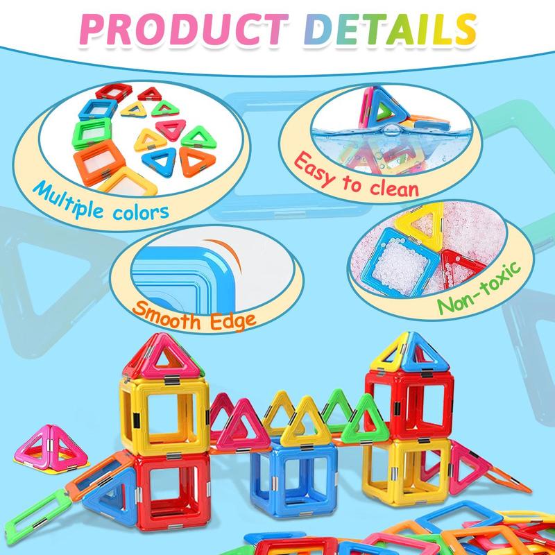 Random Color Building Blocks Kit (1 Set), Big Size Stem Toys, Funny Intelligent Learning Constructor Set, Colorful Nice Cube Sensory Toys, Party Favors, Fidget Toys,  Anxiety Kit for School