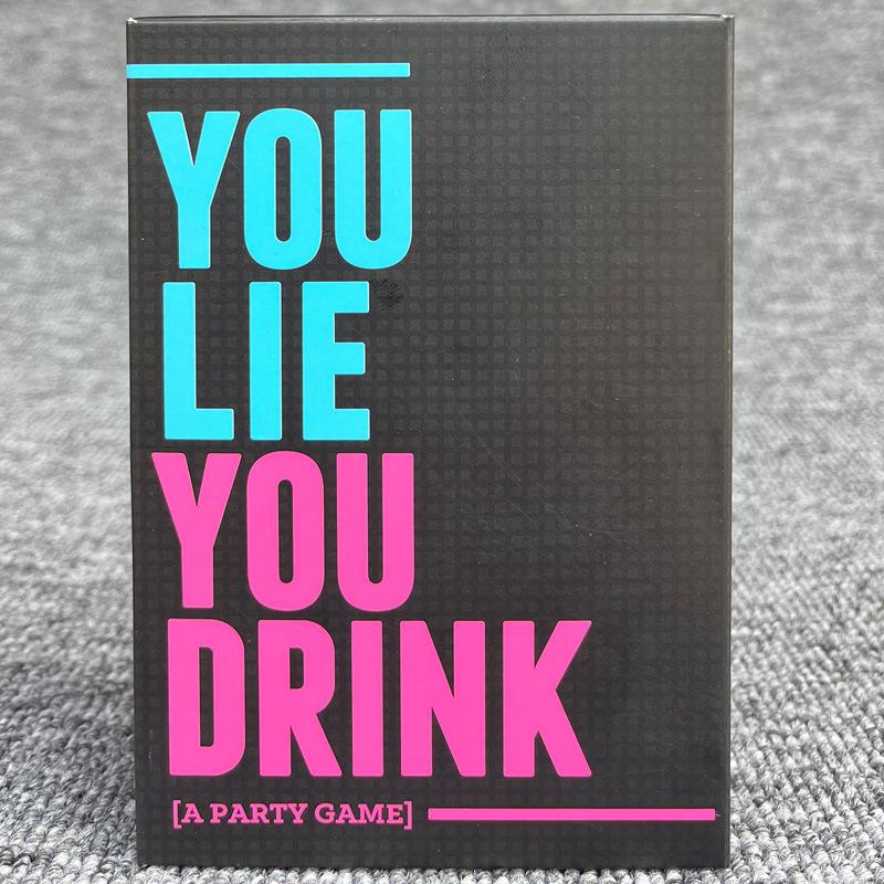 You Laugh Drunk Game - Fun Party Card Game for Adults and Young Adults,  Drinking Card Game For Parties, Fun Table Games, Family Game Christmas Party Game