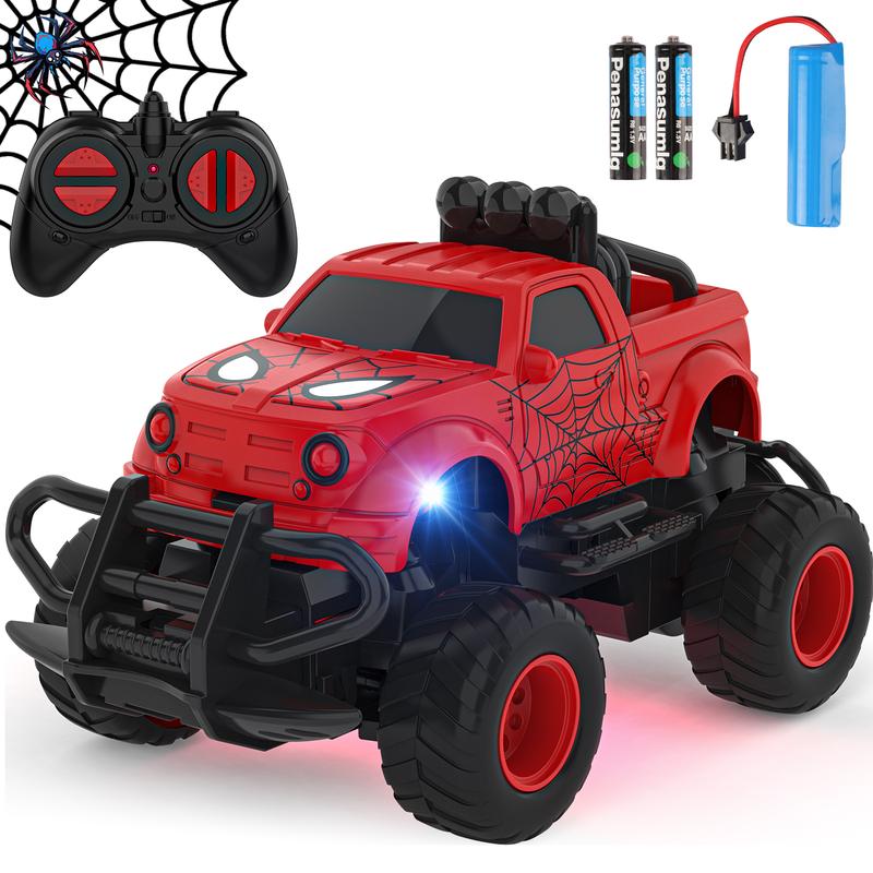 Remote Control Car for Boys 4-7, 1:43 Scale Mini RC Cars for Kids 3-5, RC Truck Christmas Birthday Gift for Toddlers 3 4 5 6 7 8 Year Old Boys (Black) rc car offroad  rc