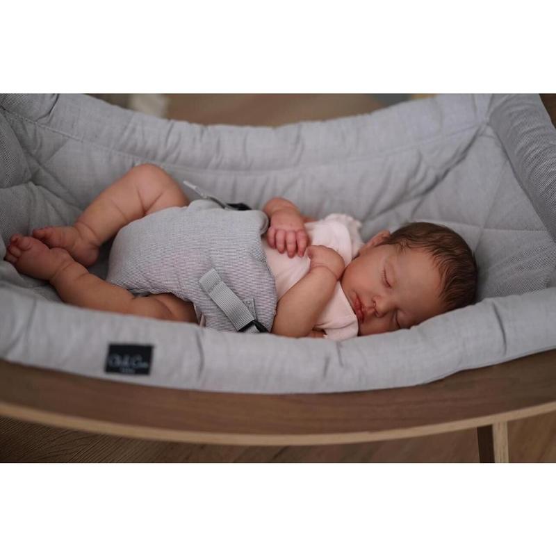 [IN STOCK] Realistic Reborn Baby Doll Full Body Silicone Waterproof 20 Inch Real Looking Lifelike Sleeping Newborn Baby Girl Dolls Loulou Life Like Toddler Washable Baby Doll