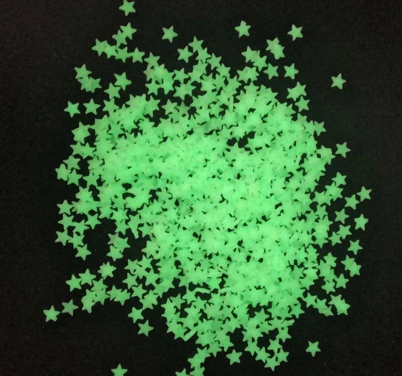 Glow in the Dark Stars - polymer