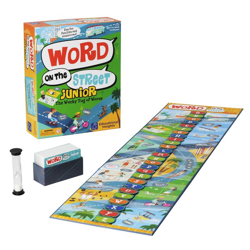 Educational Insights Word on the Street Junior, Vocabulary & Word Game for Home & Classroom, Ages 7+