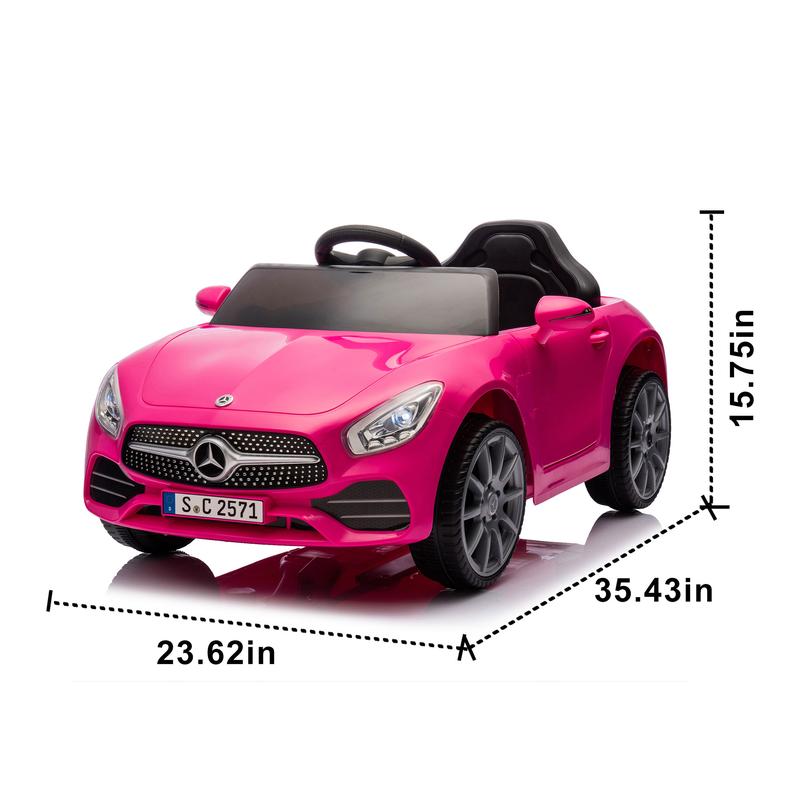 Mercedes-Benz CLS 350 12V Kids Electric Ride-On Car, 2WD, Parent Remote Control, LED Lights, USB, Bluetooth, for Ages 2-4 ride-on toy remote control boy girl