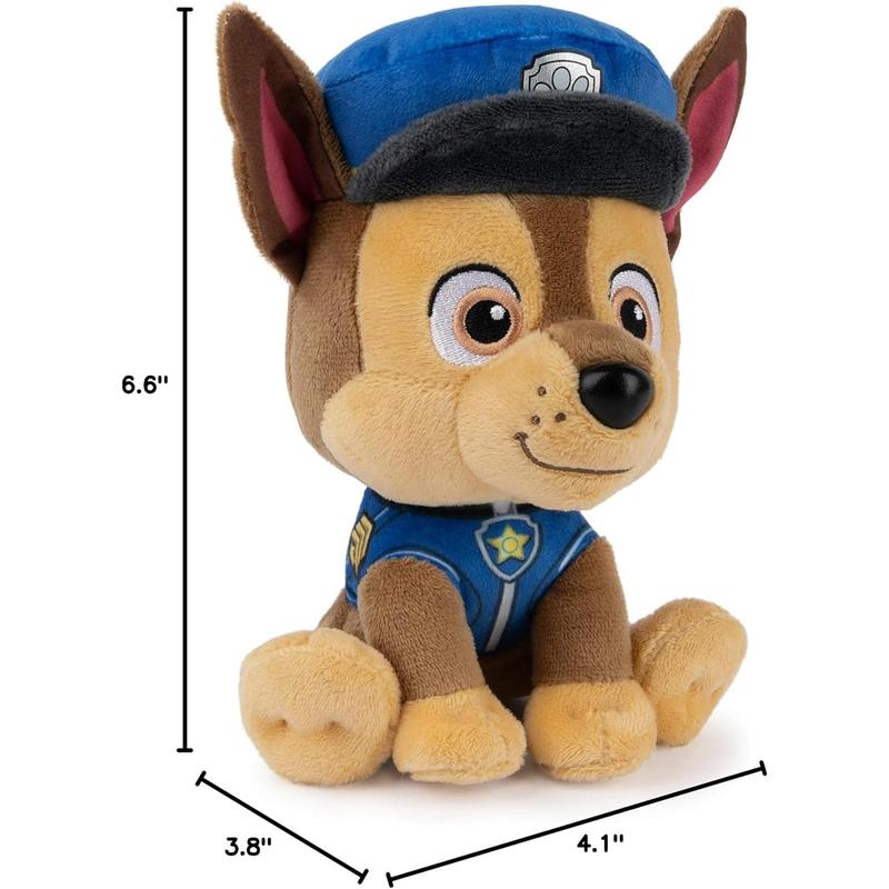 GUND Official PAW Patrol Chase in Signature Police Officer Uniform Plush Toy, Stuffed Animal for Ages 1 and Up, 6