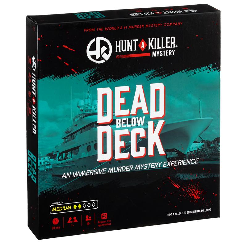 ️‍️ Hunt A Killer: Dead Below Deck - True Crime Game with Clues & Puzzles - Perfect for Game Nights & Date Nights!