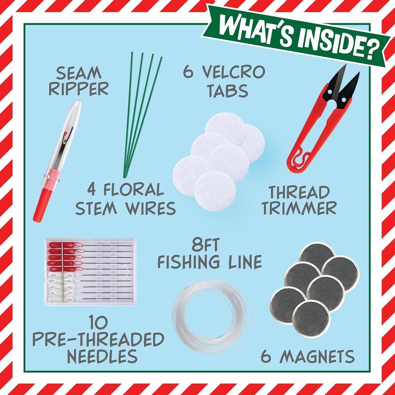 Elf Upgrade Complete DIY Kit - Make Your Christmas Elf Bendable & Flexible - Easy to Use - Perfect for Kids & Family