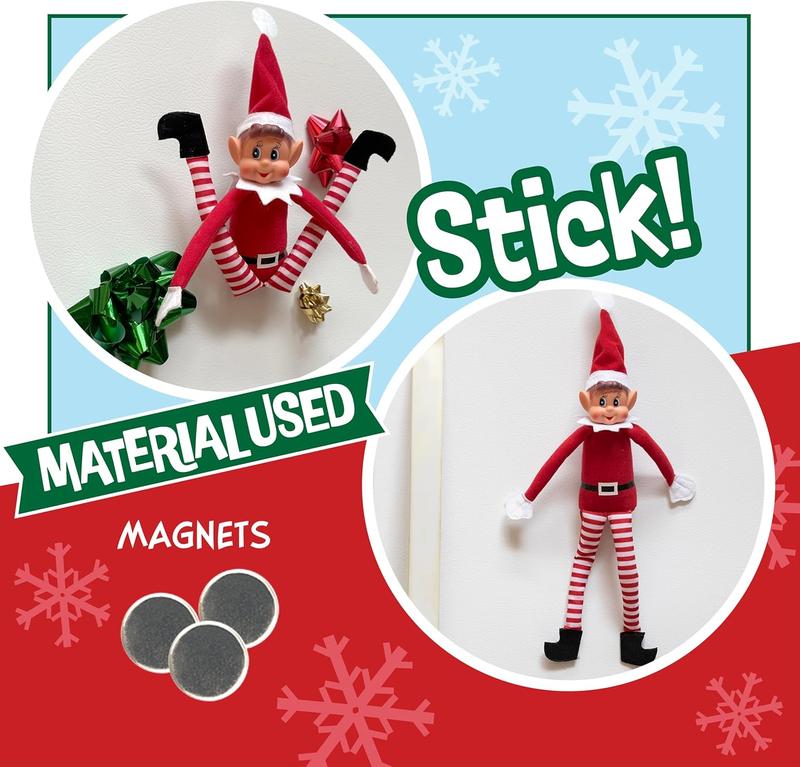 Elf Upgrade Complete DIY Kit - Make Your Christmas Elf Bendable & Flexible - Easy to Use - Perfect for Kids & Family