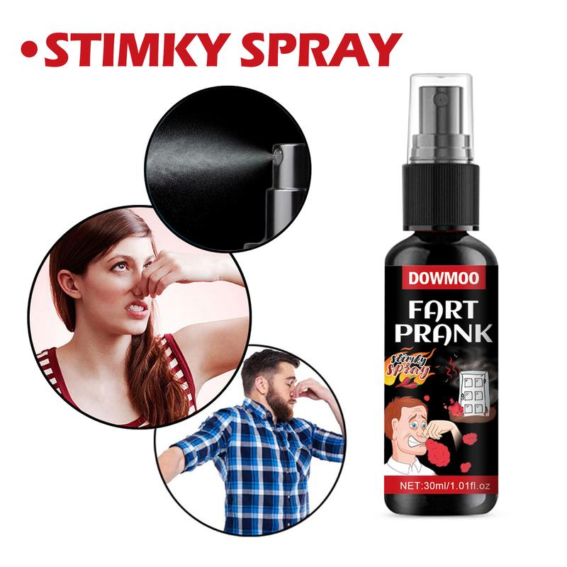 Dowmoo Fart Pepper Spray, Liquid Odor Pranks Portable Spray For April Fool's Day Pranks