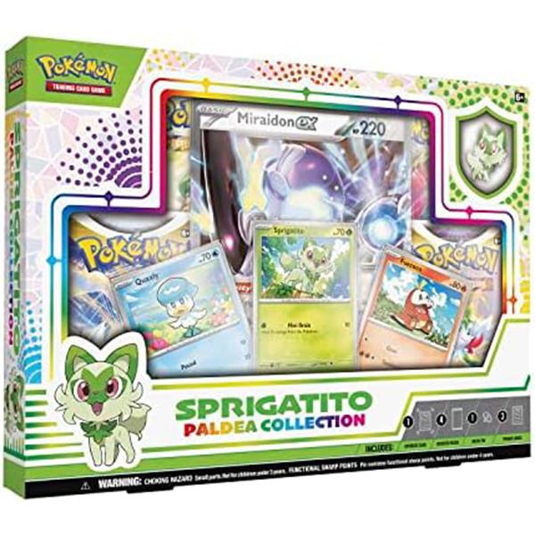 Pokemon TCG Paldea Collection Fuecoco, Sprigatito, and Quaxly 3 Box Set