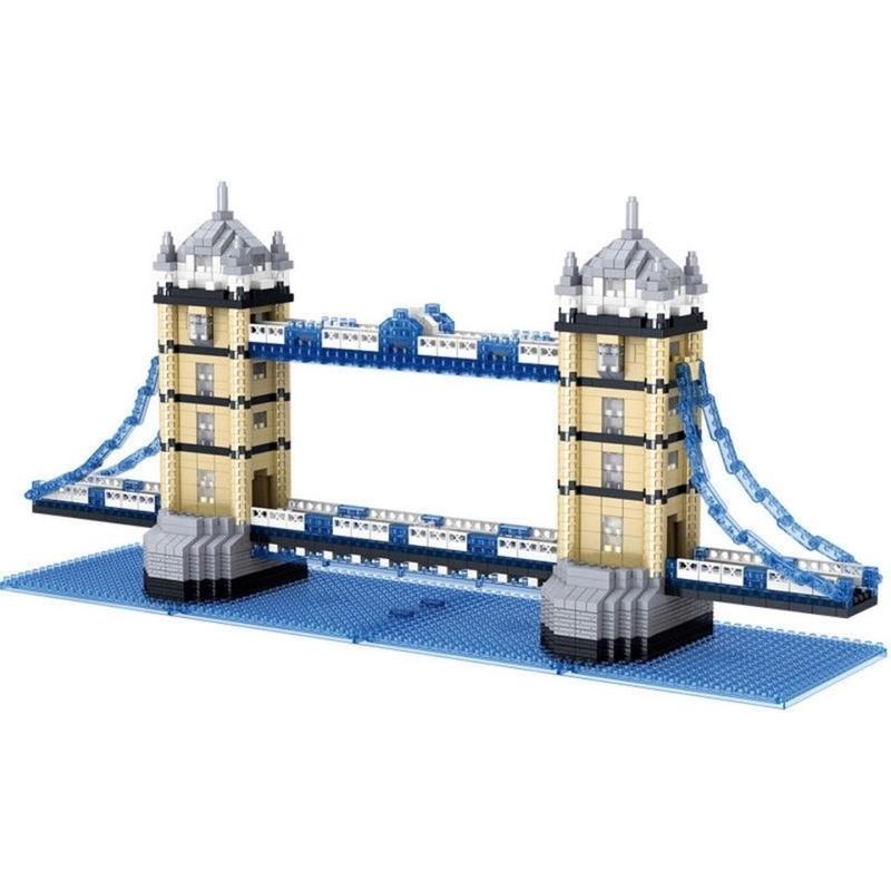 London Tower Bridge Building Blocks Toy (1410pcs set), 3D Assembled Puzzle Toy, Model Ornament, Home Decoration, Birthday Gift