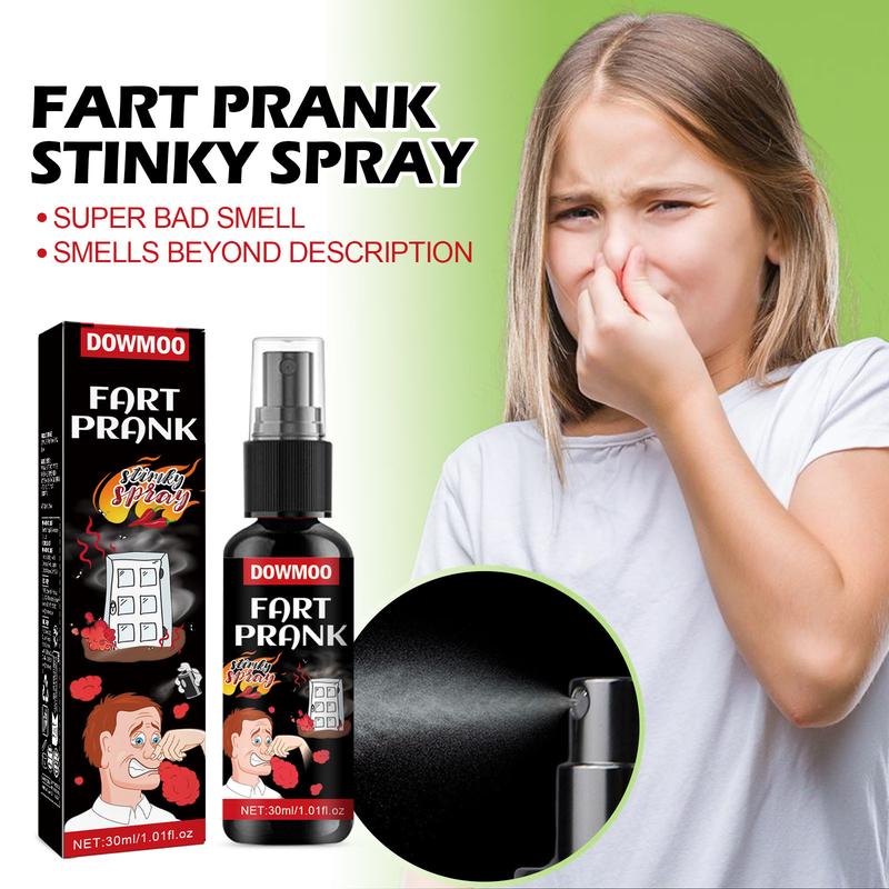 Dowmoo Fart Pepper Spray, Liquid Odor Pranks Portable Spray For April Fool's Day Pranks