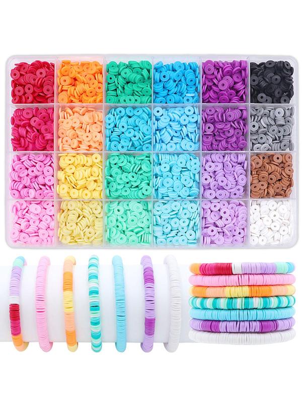 Colorful Beaded Kit, DIY Beaded Kit for Bracelet Necklace Making, Friendship Bracelet Kit for Beginner, Jewelry Making Supplies