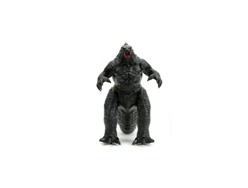 Jada Toys Godzilla X Kong: Heat-Ray Breath Godzilla Remote Control Figure Lights & Sounds, Atomic Breath, Tail Whip Action 2 Feet Long Ages 8+