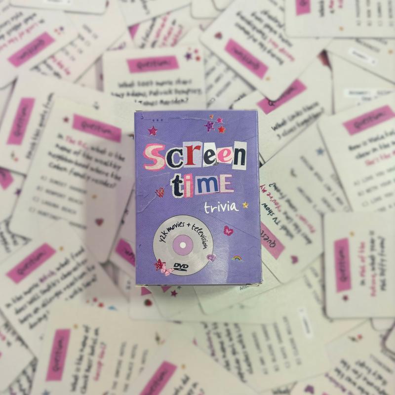 Screentime Trivia   Y2K Pop Culture Trivia Game