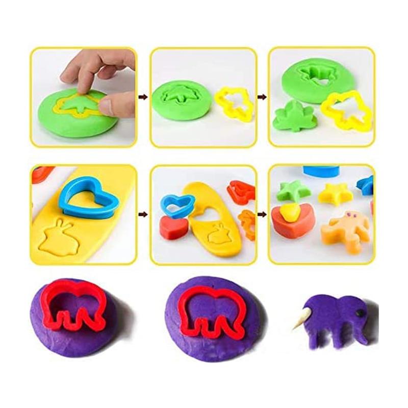 20Pcs Dough Tools Kit for Kids, Playdough Set for Boys & Girls Party Favors, Christmas Birthday Gift for Kids