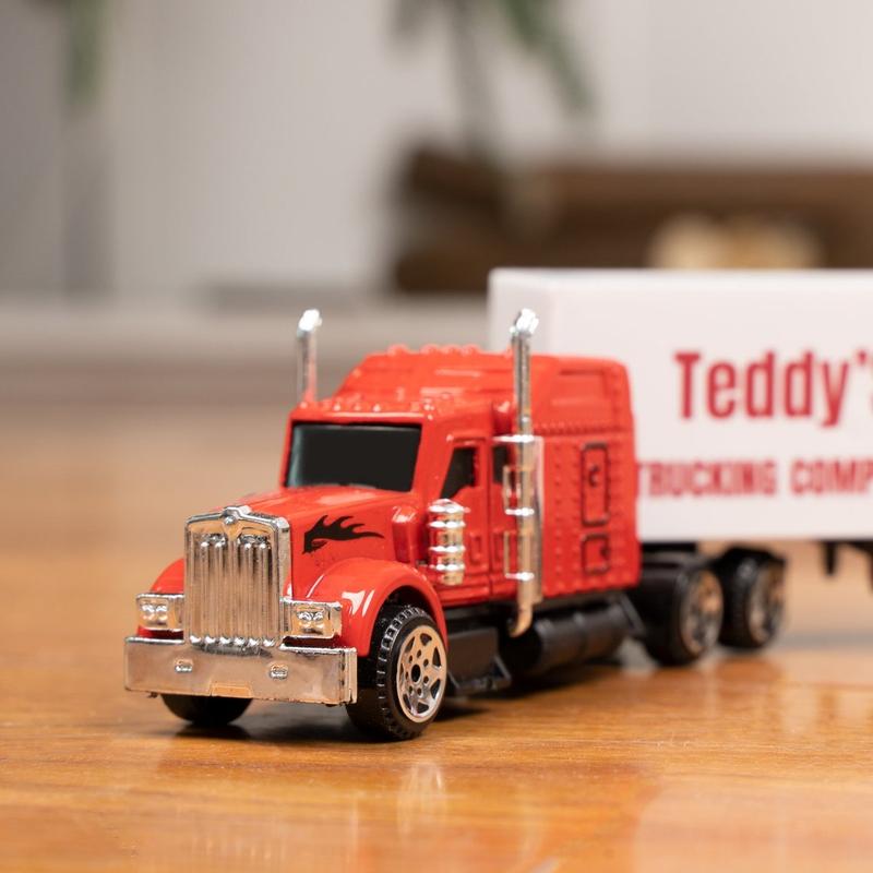 Toy Truck, Toy With Name, Personalized Toy, Name on Truck, Customized Toy Truck, Personalized Truck, Toy Truck