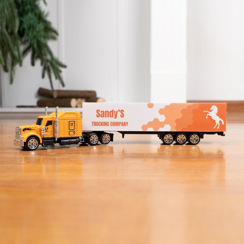 Toy Truck, Toy With Name, Personalized Toy, Name on Truck, Customized Toy Truck, Personalized Truck, Toy Truck