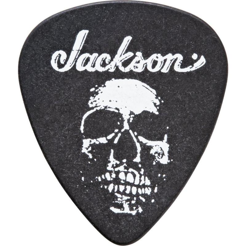 Genuine Jackson 451 Skull Delrin .73mm (Medium) Guitar Picks - 12 Picks (Dozen)