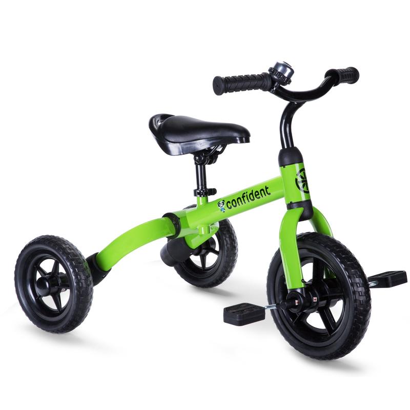 3 In 1 Kids Tricycles Gift For 2-5 Years Old Boy Girl, Foldable Toddler Tricycles With Detachable Pedal, Baby Balance Bike For Outdoor And Indoor