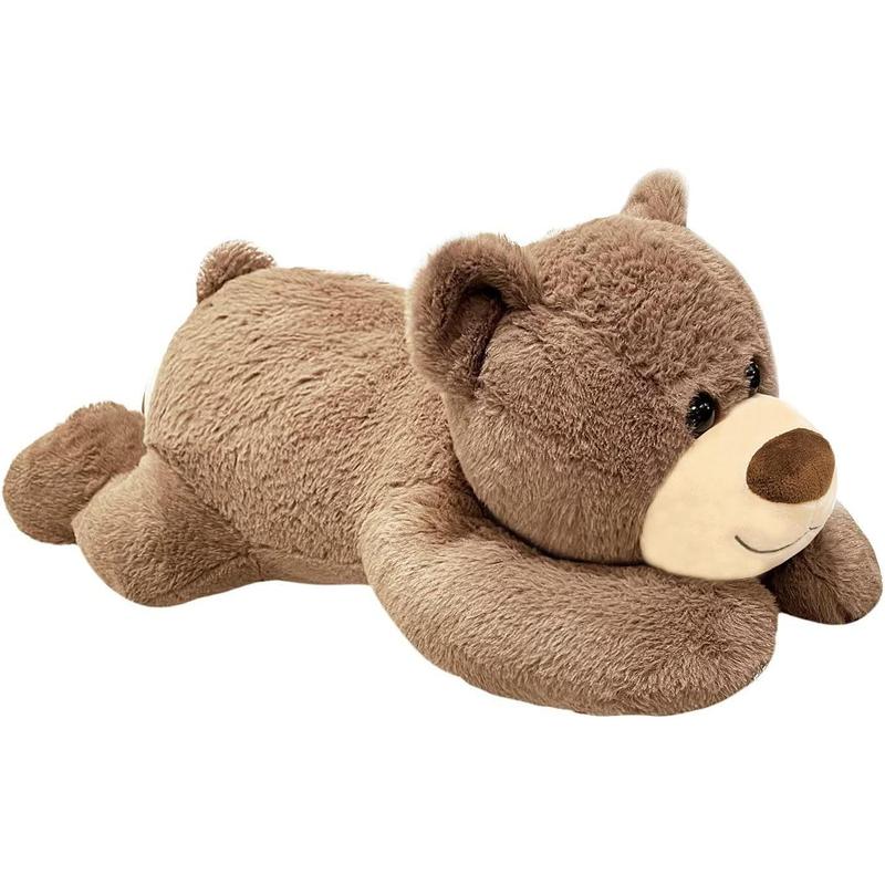 3.5 LB Weighted Stuffed  Bear, 24 Inch Weighted Plush  Throw Pillow, Cute  Plush Toys Gifts for  Adults Teens Birthday Christmas