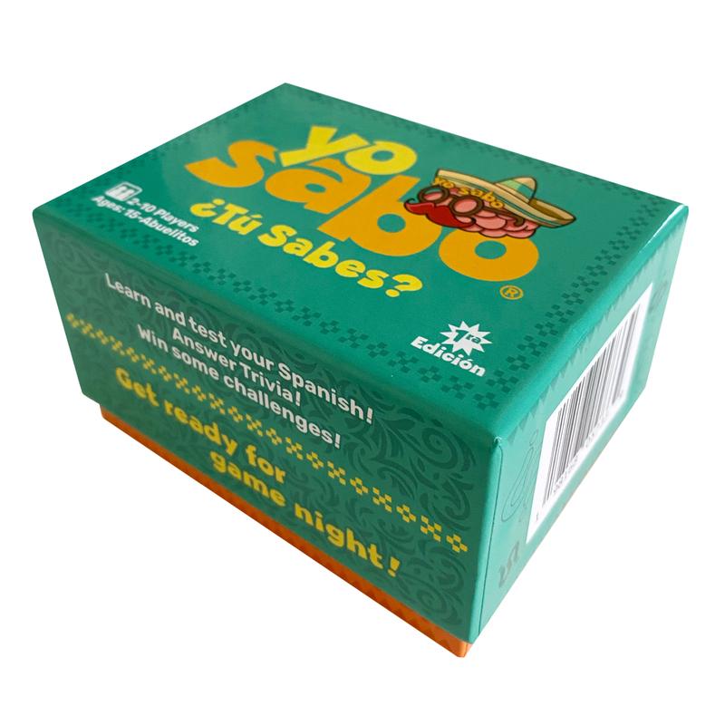 Yo Sabo The Game the New Latino Party Card Game for Family Game Night (Yo Sabo Game, No Sabo Game, Yo Sabo Card Game)