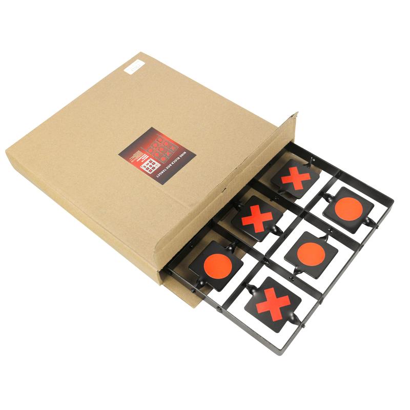 Interactive Shooting Training Game with 9-Square Grid Target and Accessories