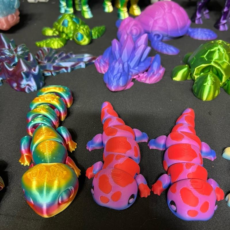 Live Only 3D Dragons and More Mixed Colors