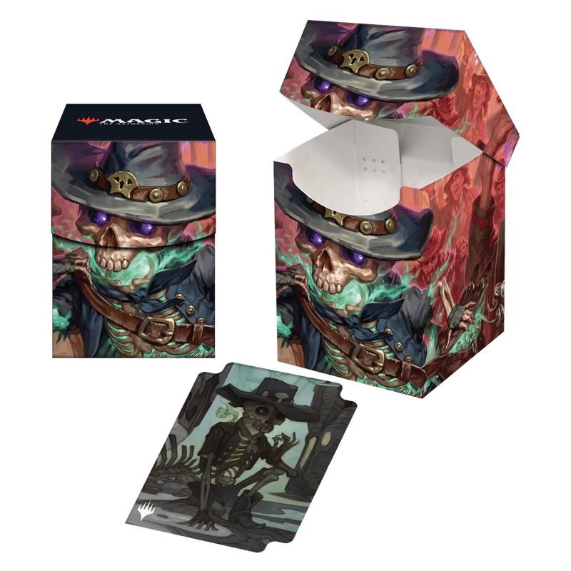 Outlaws of Thunder Junction Tinybones, the Pickpocket Key Art 100+ Deck Box® for Magic: The Gathering