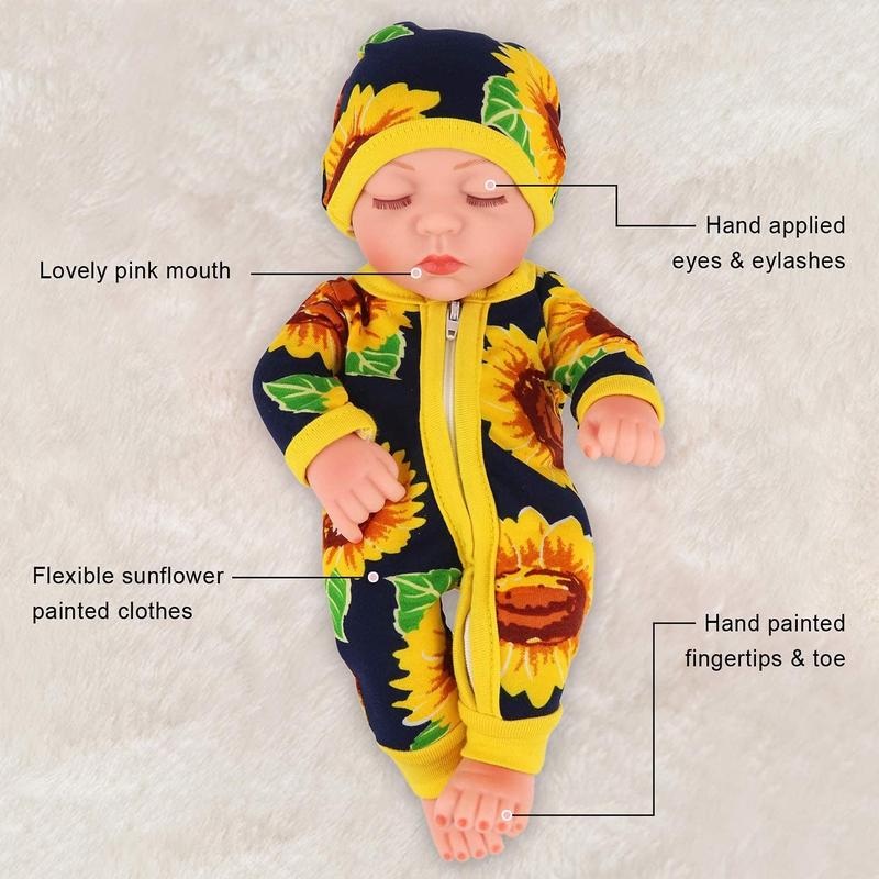 10 inch baby doll clothes set jumpsuit clothes(NO DOLL）