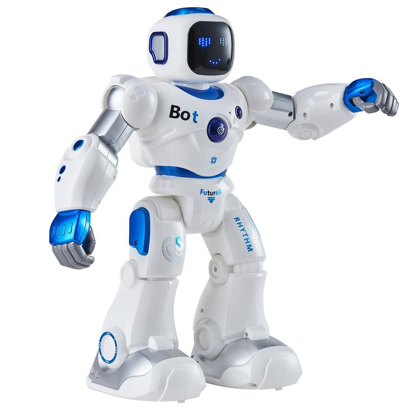 VEVOR RC Robot Toy Talking Dancing Touch Voice APP Remote Control Programmable