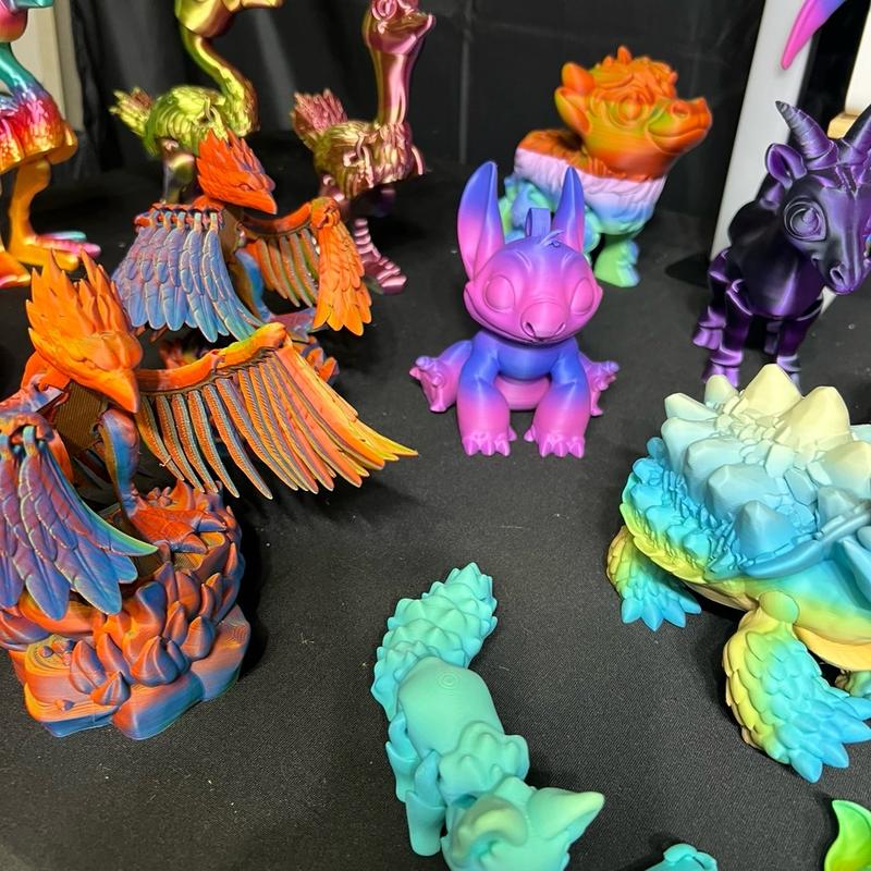 Live Only 3D Dragons and More Mixed Colors