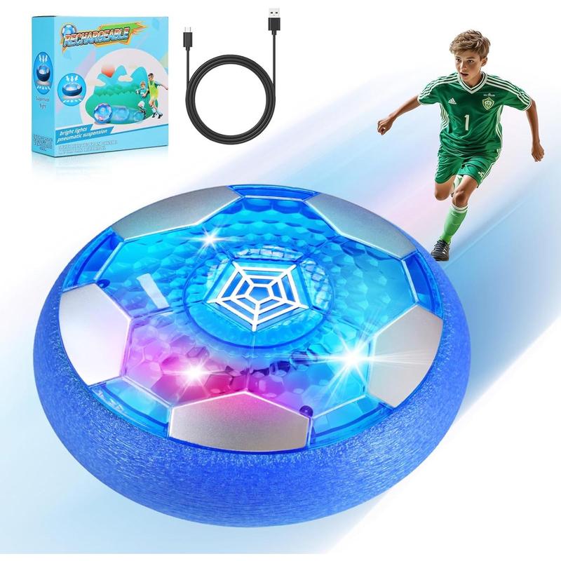 Hover Soccer Ball Toys for 3-12 Year Old Boys, Indoor Rechargable Light-up Toys Games Christmas Birthday Gifts for Kids Girls Age 4 5 6 7 8 9 10 11,