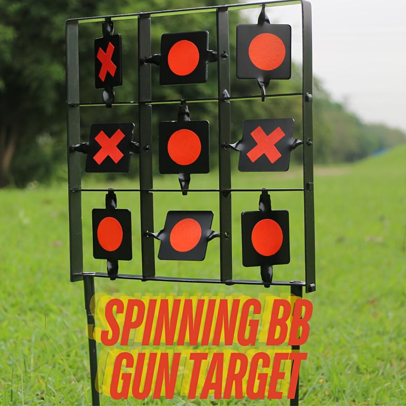 Interactive Shooting Training Game with 9-Square Grid Target and Accessories