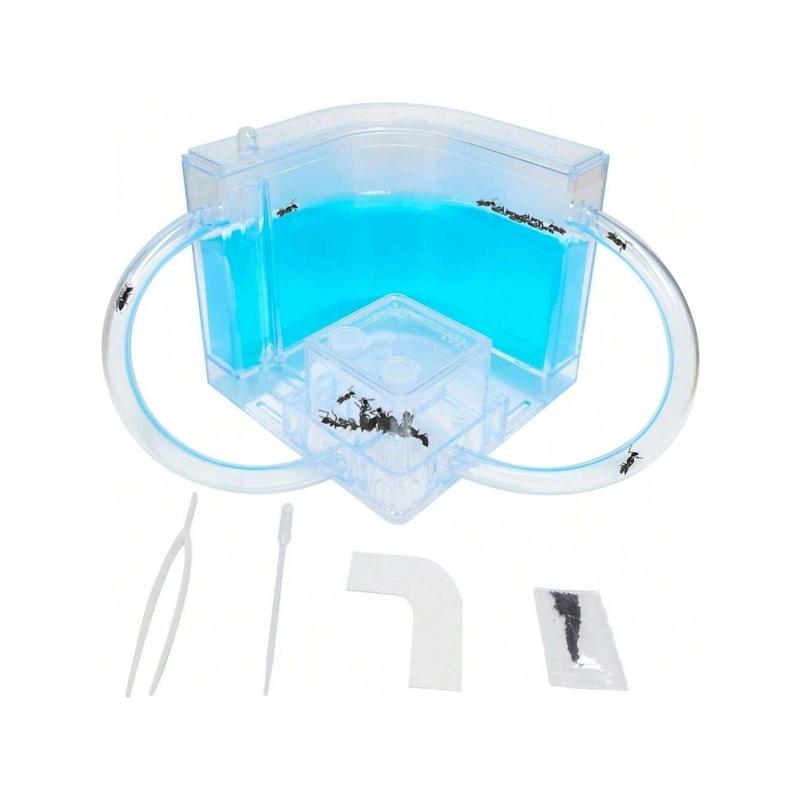 Paw Paradise  SMART TREE Gel 3D Maze Ecosystem Ant Farm Castle With Tube Ant Habitat Science Learning Kit